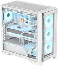 корпус Formula V Line Air Power G8 White, ATX, Dual Front Panels, TYPE-C*1, USB3.0*1 - фото 9
