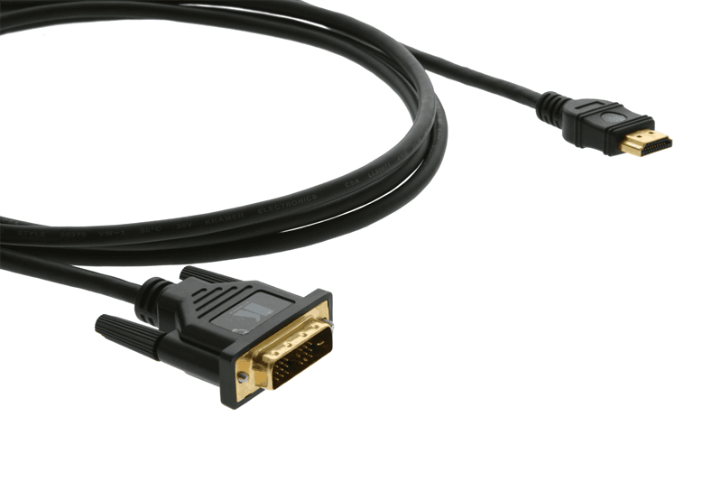  Kramer C-HM/DM-3 Кабель HDMI-DVI (Вилка - Вилка), 0,9 м