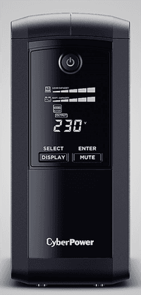Источник бесперебойного питания Cyberpower VP700ELCD Line-Interactive 700VA/390W USB/RS-232/RJ11/45 (4 EURO) (незначительное повреждение коробки) - фото 1