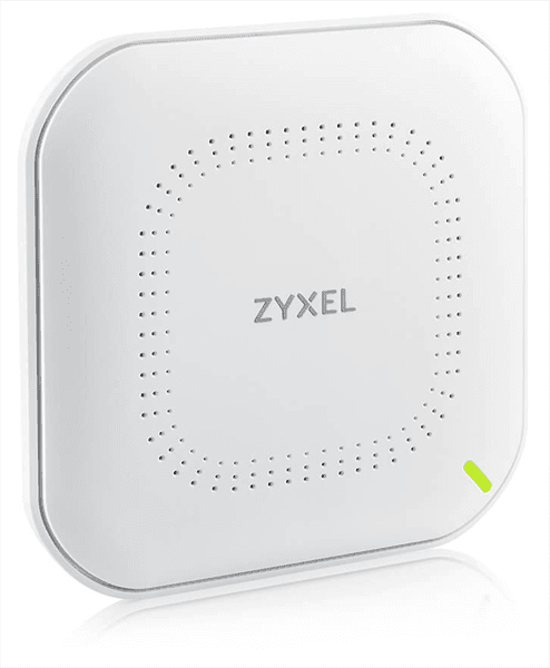 Точка доступа Zyxel NebulaFlex NWA50AX PRO, WiFi 6, 802.11a/b/g/n/ac/ax (2,4 и 5 ГГц), MU-MIMO, антенны 3x3, до 575+2400 Мбит/с, 1xLAN 2.5GE, PoE, без поддержки Captive portal и WPA-Enterprise, защита от 4G/5G, БП в комплекте