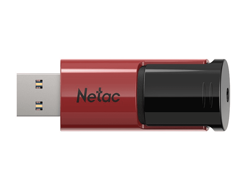 Носитель информации Netac U182 Red 256GB USB3.2 Flash Drive, retractable (replaced NT03U182N-256G-30RE)