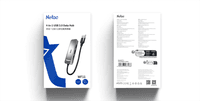 USB-концентратор Netac USB Hub WF11, USB-A to USB3.0*4 (repl. NT08WF11-30GR) (незначительное повреждение коробки) - фото 9
