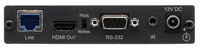 Kramer TP-580R Приёмник HDMI, RS-232 и ИК по витой паре HDBaseT; до 70 м, поддержка 4К60 4:2:0 - фото 5