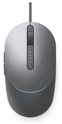 Мышь Dell Mouse MS3220 Wired; Laser; USB 2.0; 3200 dpi; 5 butt; Titan Gray - фото 1