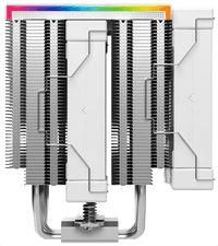 Кулер для процессора DEEPCOOL AK620 DIGITAL SE WH LGA20XX/1700/1200/115X/AM5/AM4 (9шт/кор, TDP 260W, PWM, DUAL Fan 120mm, 6 тепл. трубок, ARGB, белый) RET (R-AK620-WHADMN-GJD) - фото 2