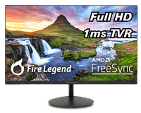 Монитор 23,8'' AOPEN 24SA2YEbi IPS, 1920x1080, 1 / 4ms, 250cd, 100Hz, 1xVGA + 1xHDMI(1.4), (by ACER) - фото 5