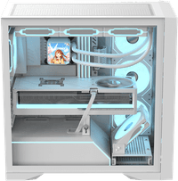 корпус Formula V Line Air Power G8 White, ATX, Dual Front Panels, TYPE-C*1, USB3.0*1 - фото 5