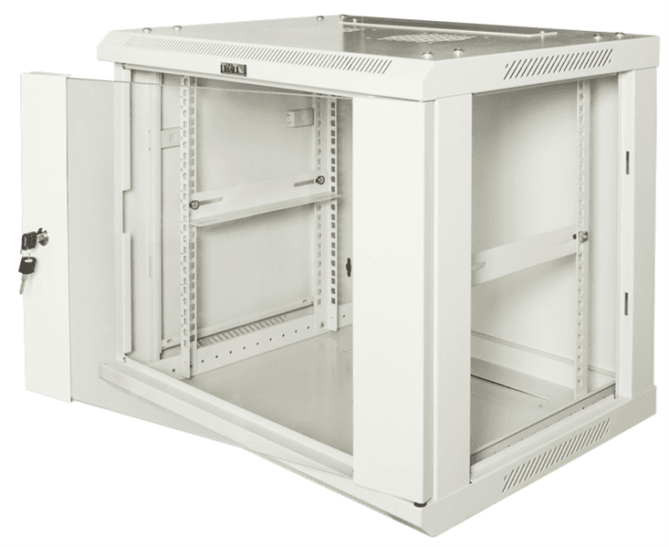 Шкаф настенный серии Pro, 6U 600x800, стеклянная дверь