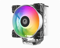 Кулер ID-Cooling SE-214-XT DF ARGB черный 120мм алюминий/медь 1500rpm 27db 4-pin 180W 150мм - фото 2