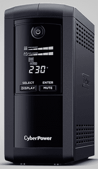 Источник бесперебойного питания Cyberpower VP700ELCD Line-Interactive 700VA/390W USB/RS-232/RJ11/45 (4 EURO) (незначительное повреждение коробки) - фото 2