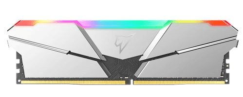 Оперативная память Netac Shadow RGB 16GB (2x8GB) DDR4-3200 (PC4-25600) C16 16-20-20-40 1.35V XMP Dual DIMM Kit Silver