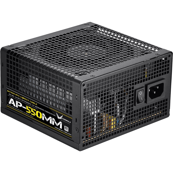 Блок питания Formula V Line AP-550MM, 550W, APFC, 80+, 12cm Fan