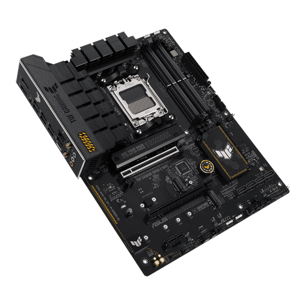 Материнская плата ASUS TUF GAMING B650-E WIFI, AM5, AMD B650, 4xDDR5, 4xSATA, 2xM.2, 1xPCI-E 4.0 x16, 2xPCI-E x1, 2xDP, 1xHDMI, 1x 2.5Gb LAN, 1xUSB-A 3.2 Gen 2, 2xUSB-A 3.2 Gen 1, 4xUSB-A 2.0, 1xUSB-C 3.2 Gen 2, 3x3.5 мм, 7.1, ATX