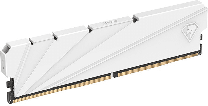 Оперативная память Netac Shadow S 16GB DDR4-2666 (PC4-21300) C19 19-19-19-43 1.2V Memory module (DIMM) White