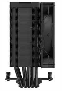 Кулер для процессора DEEPCOOL AG500 DIGITAL BK LGA1700/1200/115X/AM5/AM4 (12шт/кор, TDP 240W, PWM, Fan 120mm, 5 тепл. трубок) RET (R-AG500-BKNDMN-G-2) - фото 7