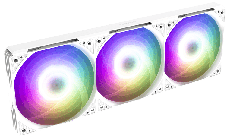 Система водяного охлаждения Zalman CPU Liquid Cooler 360mm, white