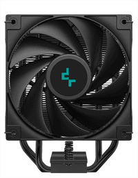 Кулер для процессора DEEPCOOL AG400 DIGITAL BK LGA1700/1200/115X/AM5/AM4 (9шт/кор, TDP 220W, PWM, Fan 120mm, 4 тепл. трубки, черный) RET (R-AG400-BKNDMN-G-2) - фото 4