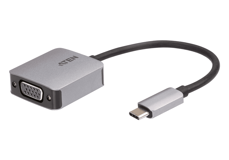 Конвертер Aten ProAV green: USB-C в VGA Конвертер
