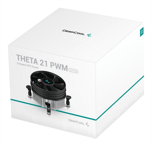 Устройство охлаждения(кулер) Deepcool Theta 21 PWM Soc-1700/1851 серебристый/черный 4-pin 30.2dB Al 95W 256gr Ret (DP-ICAP-T21P-17)