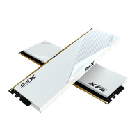 Оперативная память ADATA LANCER DDR5 DIMM 32GB 6400MHz 2*16GB 32-39-39 1.4V WHITE DUAL COLOR BOX - фото 3