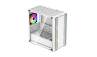 корпус Deepcool CC360 WH ARGB без БП, боковое окно (закаленное стекло), белый, mATX (R-CC360-WHAPM3-G-1) - фото 4