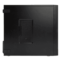 Компьютерный корпус Mini Tower InWin EFS052 Black 600W PM-600ATX U3*2 +A(HD)+ front fan holder+ Screwless mATX - фото 2