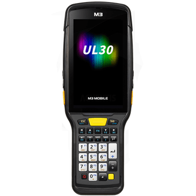 Терминал сбора данных M3 Mobile UL30F Android 14.0 GMS, HD, 802.11 a/b/g/n/ac/ax, SE5800, Rear Camera, BT5.3, NFC(HF), 8G/12G, 28K, 6700mAh Bat for low temperature & Bullet Proof Film, Hand Strap. Req CRD&PWR