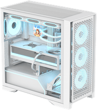 корпус Formula V Line Air Power G8 White, ATX, Dual Front Panels, TYPE-C*1, USB3.0*1 - фото 2