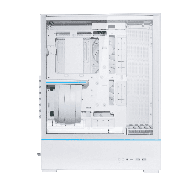 Корпус LIAN LI MidTower SUP 01 White RGB (ATX, без БП, 2xUSB3.0+USB3.1, 3x120mm) (G99.SUP01W.00)