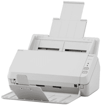 Сканер Ricoh scanner SP-1130N (Офисный сканер, 30 стр/мин, 60 изобр/мин, А4, двустороннее устройство АПД, USB 3.2, Gigabit Ethernet, светодиодная подсветка) аналог Fujitsu SP-1130N - фото 1