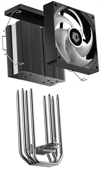 Устройство охлаждения(кулер) ID-Cooling SE-214-XT V2 RGB Soc-AM5/AM4/1200/1700/1851 серебристый/черный 4-pin 16-27.2dB Al+Cu 200W 550gr Ret - фото 12