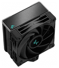 Кулер для процессора DEEPCOOL AK400 ZERO DARK LGA1700/1200/115X/AM5/AM4 (18шт/кор, TDP 220W, PWM, Fan 120mm, 4 тепл. Трубки, черный) RET (R-AK400-BKNNMN-G-2) - фото 1