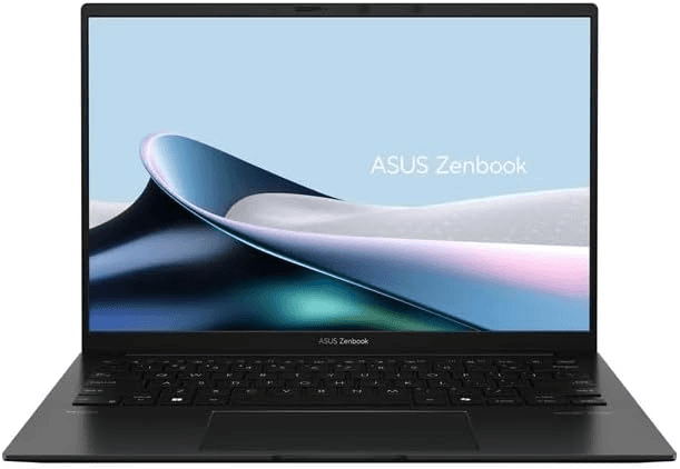 Ноутбук ASUS Zenbook 14 OLED UM3406HA-QD119 AMD Ryzen7 8840HS   3.3GHz  LPDDR5X 16GB 1TB PCIE G4 SSD   14" OLED WUXGA BEND GLARE NON-TOUCH,400NITS(HDR),DCI-P3:100% Without OS  Jade Black