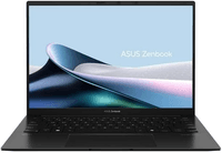 Ноутбук ASUS Zenbook 14 OLED UM3406HA-QD119 AMD Ryzen7 8840HS 3.3GHz LPDDR5X 16GB 1TB PCIE G4 SSD 14" OLED WUXGA BEND GLARE NON-TOUCH,400NITS(HDR),DCI-P3:100% Without OS Jade Black - фото 1