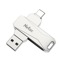 Носитель информации Netac U782C 256GB USB3.0+TypeC Dual Flash Drive - фото 5