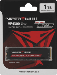 Накопитель SSD M.2 2280 1TB PCIE GEN4 VIPER VP4300L1TBM28H PATRIOT - фото 3