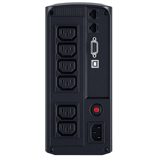 Источник бесперебойного питания Cyberpower VP700EILCD Line-Interactive 700VA/390W USB/RS-232/RJ11/45  (6 IEC С13) (после тестирования)