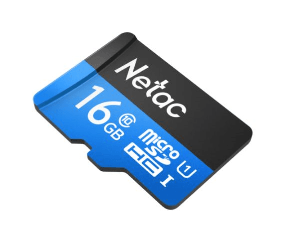 Netac Карта памяти microSDHC 16GB P500 Class 10 UHS-I + SD адаптер