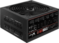 Блок питания Formula V Line KCAS PLUS 1200GM, 1200W, ATX3.1/PCIe5.1, APFC, 80+ Gold, 14cm Fan, Full Modular - фото 4
