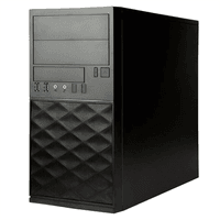 Компьютерный корпус Mini Tower InWin EFS052 Black 600W PM-600ATX U3*2 +A(HD)+ front fan holder+ Screwless mATX - фото 4