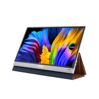 Монитор ASUS 13.3" MQ13AH OLED USB-Portable Monitor, 1920x1080, 5ms, 250cd/m2, 1000:1, 178°/178°, Mini-HDMI, USB Type-C, HDR10, 60Hz, Pivot Auto-Rotate, Antibacterial treatment, DarkGray, 90LM07EV-B01170 - фото 5