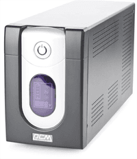 Источник бесперебойного питания Powercom Back-UPS IMPERIAL, Line-Interactive, 3000VA/1800W, Tower, 6*IEC320-C13 (6 batt), LCD, USB (747929) (существенное повреждение коробки) - фото 3