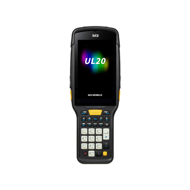 Терминал сбора данных M3 Mobile UL20X Android 10.0 GMS, FHD, LTE(4G), 802.11 a/b/g/n/ac, SE5800 ER, Rear Camera, BT, GPS, NFC(HF), 4G/64G, 28K, Std Bat incl & Bullet Proof Film, Hand Strap. Req CRD&PWR