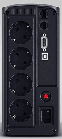 Источник бесперебойного питания Cyberpower VP700ELCD Line-Interactive 700VA/390W USB/RS-232/RJ11/45 (4 EURO) (незначительное повреждение коробки) - фото 3