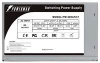 Блок питания Powerman Power Supply 500W PM-500ATX-F (carton box) (12cm fan) - фото 2