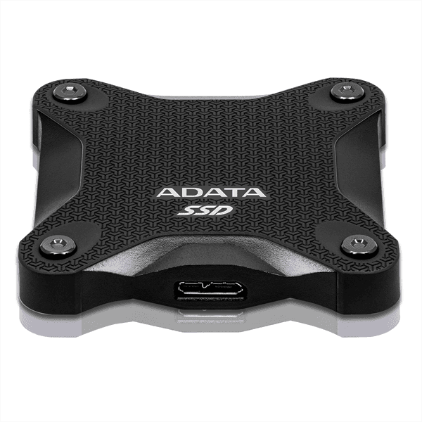 Внешний накопитель External SSD ADATA 1TB USB 3.2 Gen 2 (USB 10Gbps) R550/W480MB/s 3D NAND COLOR BOX black