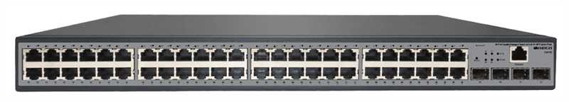 Коммутатор ORIGO Управляемый L2 коммутатор, 48x1000Base-T, 4x1000Base-X SFP, консольный порт RJ-45, комплект для установки в 19" стойку