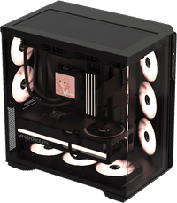 корпус Formula V Line Crystal Z7 PA Black, ATX, TYPE-C*1, USB3.0*1, Front+Side Glass, SIDE 3x PERFORMANCE ARGB, REAR 2x PERFORMANCE ARGB - фото 5