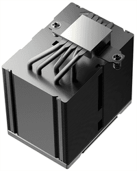 Кулер для процессора DEEPCOOL AK500 G2 LGA1851/1700/1200/115X/AM5/AM4 (9шт/кор, TDP 240W, PWM, Fan 120мм, 5 тепл. трубок, Copper Base, Wood-grain top cover, черный) RET (R-AK500G2-BKNNMN-GJD) - фото 4
