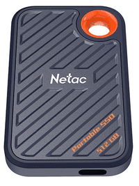 SSD накопитель Netac ZX20 512GB USB 3.2 Gen 2x2x2 Type-C External SSD, R/W up to 2000MB/1800MB/s, with USB C to A cable and 20Gbps USB C to C cable 5Y wty (незначительное повреждение коробки) - фото 3